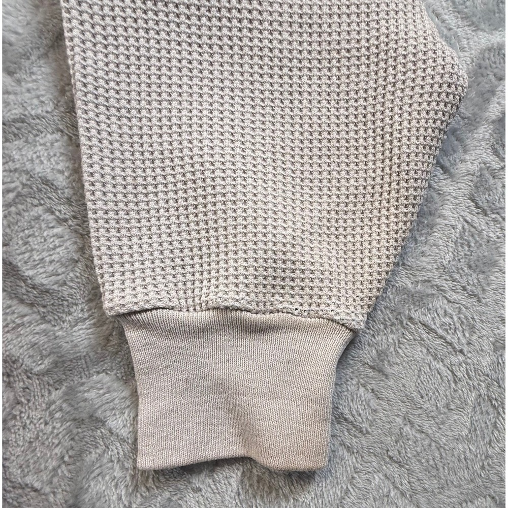 Vtg Russell Athletic Short Sleeve Crewneck Sweatshirt Thermal Long John Sleeve - Picture 9 of 16